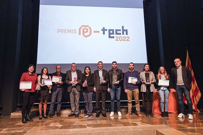 BizMarketing aconsegueix el premi a la millor estratègia de màrqueting digital en els Premis E-Tech 2022